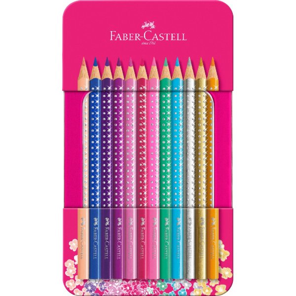 Buntstifte Sparkle - 12 Farben