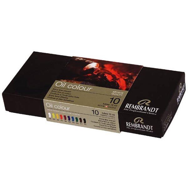 Rembrandt �lfarbe - Starterset - 10 x 15 ml