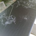 Kundenbild Scribble-Wachstuch