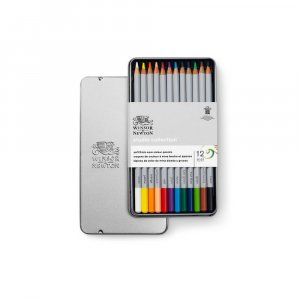 Winsor & Newton Buntstift-Set - 12 Bleistifte Winsor & Newton Buntstift-Set - 12 Bleistifte