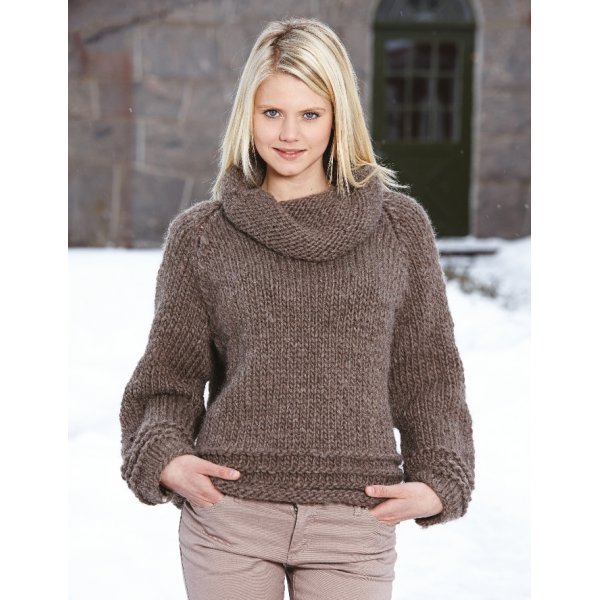 Strickmuster - Raglanpullover