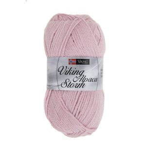 Wikingergarn Alpaca Storm 50g - Rosa (566) Wikingergarn Alpaca Storm 50g - Rosa (566)