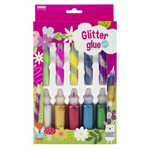 Glitzerklebermischung