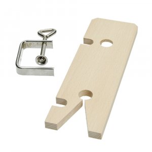 Laubsägetischadapter mit Klemme Laubsägetischadapter mit Klemme