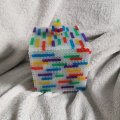 Kundenbild Nabbi Perlenteller 9 cm - weiß 2 Stk. rund/eckig mischen