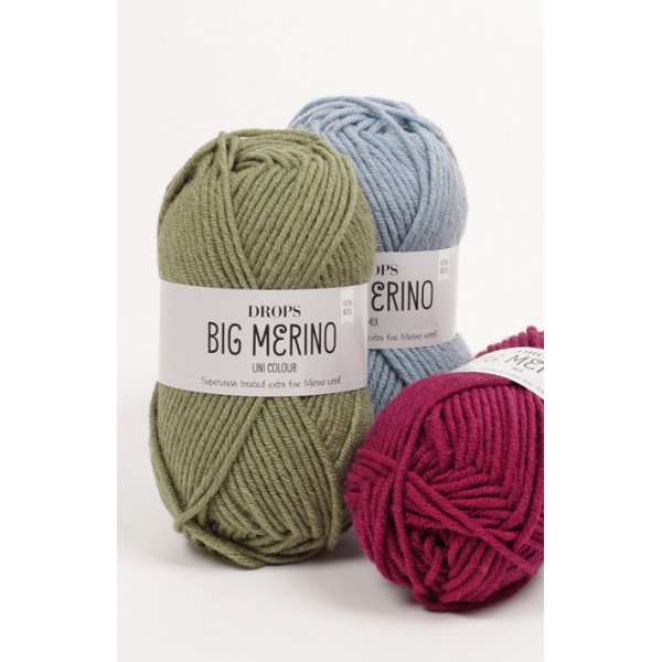 Drops Big Merino-Garn - 50 g (ca. 20 verschiedene Farben zur Auswahl) Drops Big Merino-Garn - 50 g (ca. 20 verschiedene Farben zur Auswahl)