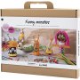 Maxi DIY Mix Lustige Monster, gemischte Farben