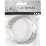 Metallring - Silber - 7 cm - 10 Stk