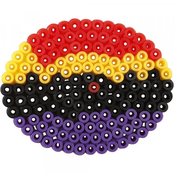 Perlenteller - Oval, Herz, Sechseck, Kreis, Quadrat, Stern - 7x7,5-10,5x9,5 cm - 6 Stk