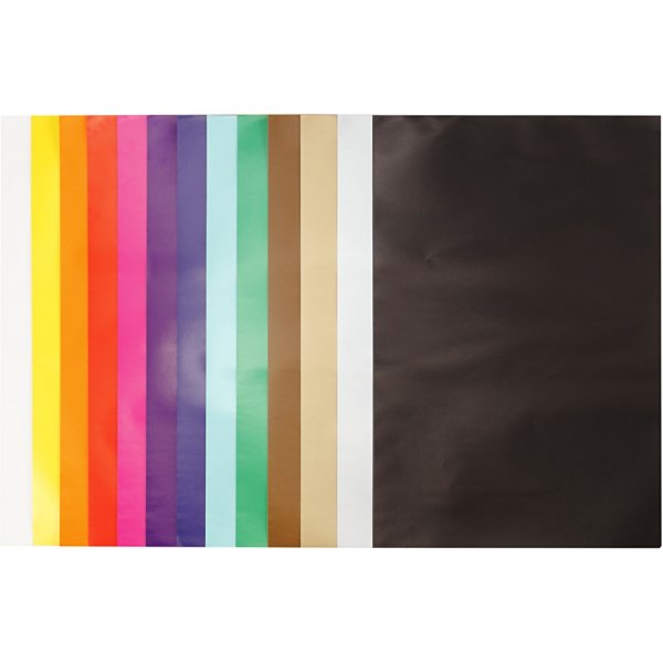 Glanzpapier - gemischte Farben - 50 Blatt Glanzpapier - gemischte Farben - 50 Blatt