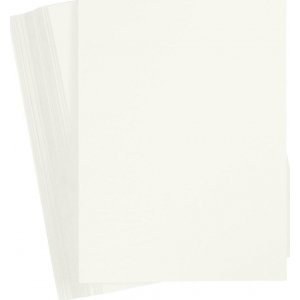 Farbiger Karton - gebrochenes Weiß - A6 - 180 g - 100 Blatt Farbiger Karton - gebrochenes Weiß - A6 - 180 g - 100 Blatt