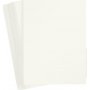 Farbiger Karton - gebrochenes Wei - A6 - 180 g - 100 Blatt