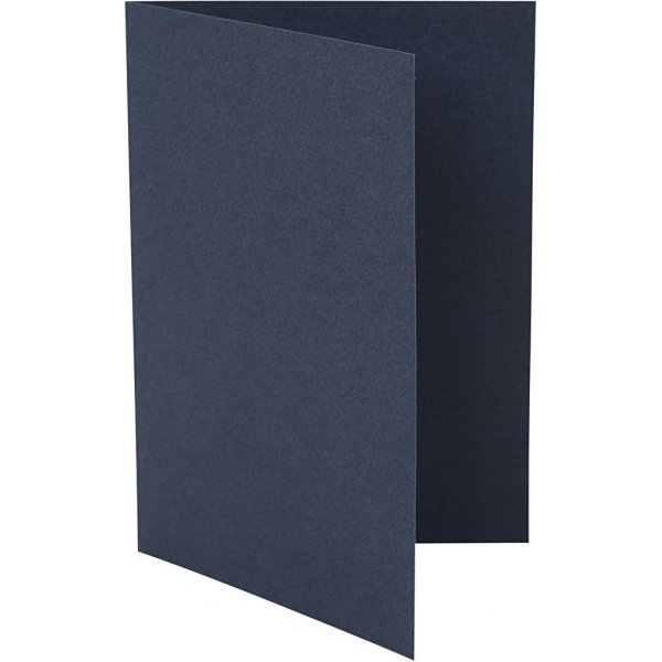 Karte - blau - 10,5 x 15 cm - 10 Stk Karte - blau - 10,5 x 15 cm - 10 Stk