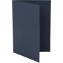 Karte - blau - 10,5 x 15 cm - 10 Stk
