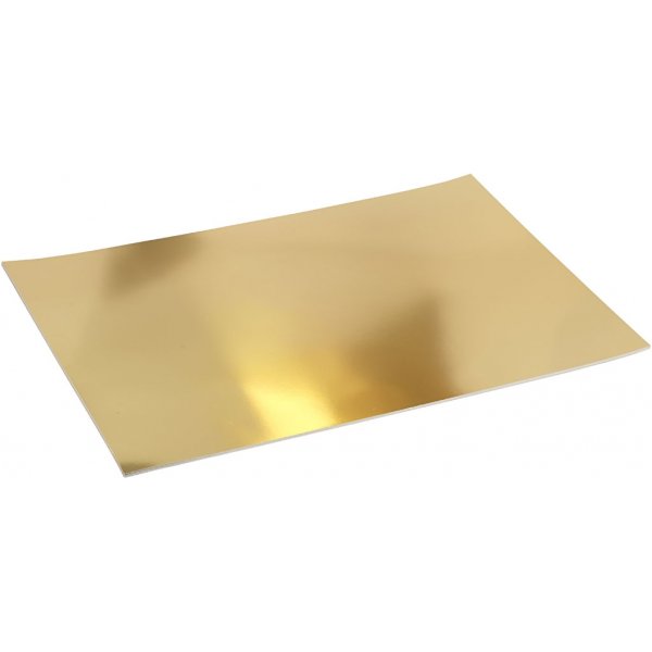 Metallbox - Gold - A2 - 10 Blatt