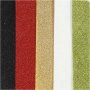 Dekogummi - gemischte Farben - A5 - 5 Stk