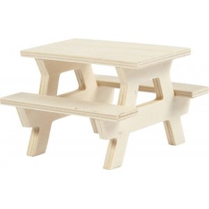 Weihnachtsmann-Zubehör - Tisch-/Bank-Set Weihnachtsmann-Zubehör - Tisch-/Bank-Set