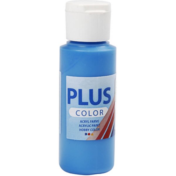 Plus Color Hobbyfarbe - Prim�rblau - 60 ml