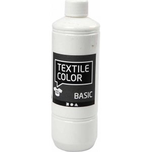 Textilfarbe Textilfarbe - Weiß - 500 ml Textilfarbe Textilfarbe - Weiß - 500 ml