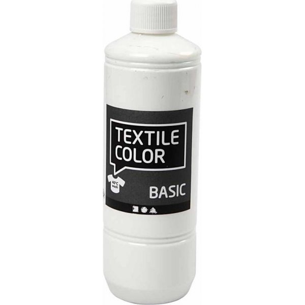 Textilfarbe Textilfarbe - Wei - 500 ml