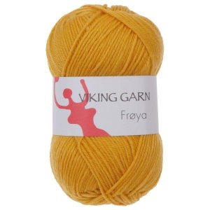 Wikingergarn Fröya 50g - Gelb (240) Wikingergarn Fröya 50g - Gelb (240)