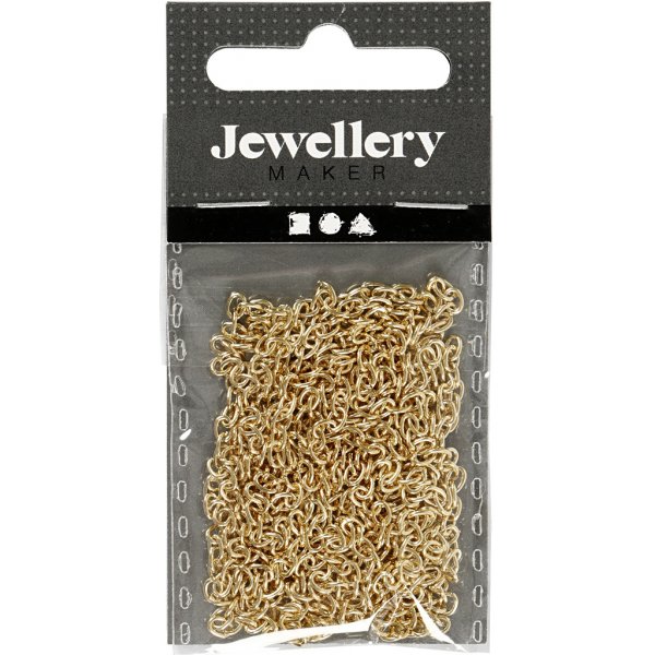 Kette - vergoldet - 2 m