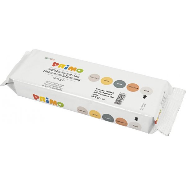 Selbsthrtender Ton - wei - 1000 g