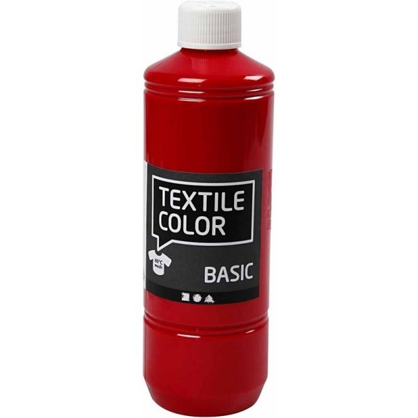 Textile Color Textilfarbe - Primrrot - 500 ml