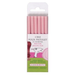 Siegelwachs Herbin 6 Stück - Baby Rose Siegelwachs Herbin 6 Stück - Baby Rose