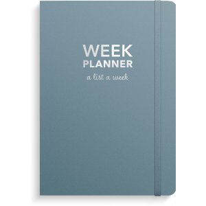 Wochenplaner Burde - Undatiert - Blau Wochenplaner Burde - Undatiert - Blau