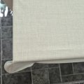 Kundenbild Wachstuch PVC Leinen - Hellgrau