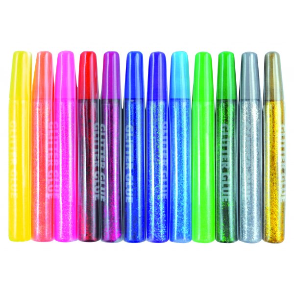 Glitzerkleber 12 Stk