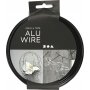Aluminiumdraht - 2 mm - schwarz - 10 m