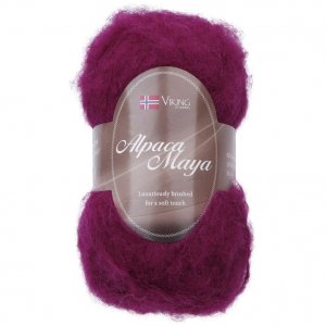 Wikingergarn Alpaka Maya 50g - Ceris (761) Wikingergarn Alpaka Maya 50g - Ceris (761)