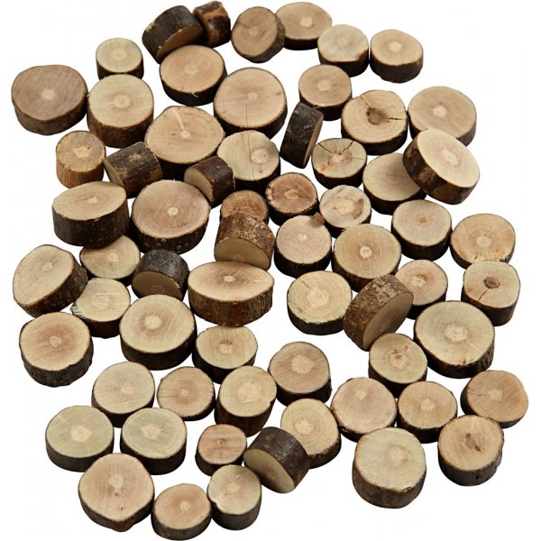 Holzbretter - Ø10-15 mm - 230 g Holzbretter - Ø10-15 mm - 230 g