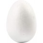 Frigolit-Eier - Wei - H6 cm - 50 Stk