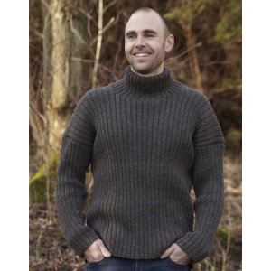 Strickanleitung - Herbstpullover für Herren (mit Polokragen) Strickanleitung - Herbstpullover für Herren (mit Polokragen)