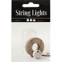 LED-Lichterkette - Silber - 27 cm