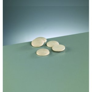 Knopfform aus Holz 30 mm - 50er-Pack - rund gebleicht, gewölbt Knopfform aus Holz 30 mm - 50er-Pack - rund gebleicht, gewölbt