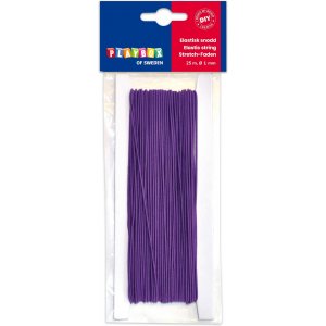 Elastische Kordel lila 25 m Ø 1 mm Elastische Kordel lila 25 m Ø 1 mm