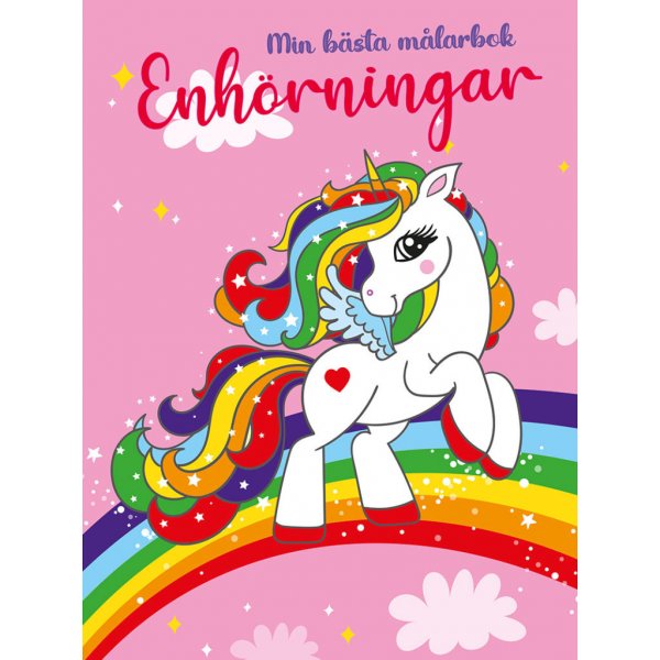 Mein bestes Malbuch: Einhrner