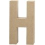 Pappbuchstabe - H - 5 cm
