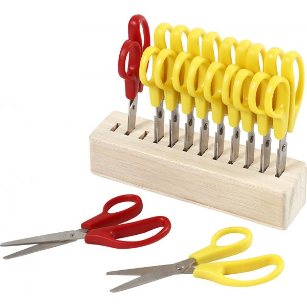 Kinderschere - runde Spitze - 12,5 cm - 12 Stk