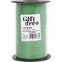 Geschenkkordel - Grn - Glitzer - 100 m