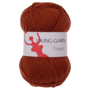Wikingergarn Fröya 50g - Tabak (253) Wikingergarn Fröya 50g - Tabak (253)