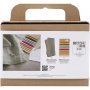 Mini DIY Kit Stickerei, Serviette