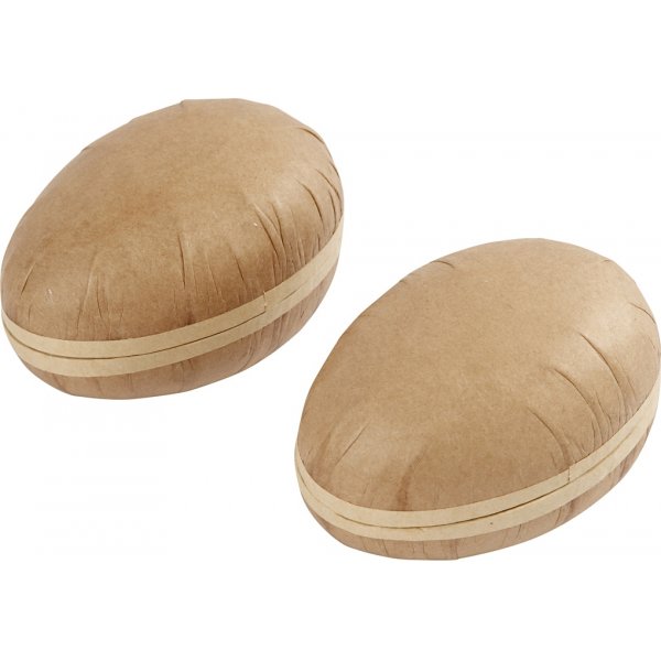 Zweiteilige Eier - 2 Stk