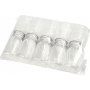 Plastikglas mit Deckel - 100 ml - 10 Stk