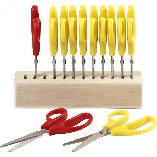 Kinderschere - runde Spitze - 12,5 cm - 12 Stk