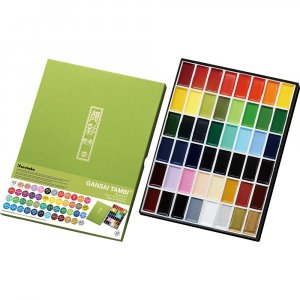 Aquarellfarbe Gansai Tambi - 48 Farben Aquarellfarbe Gansai Tambi - 48 Farben